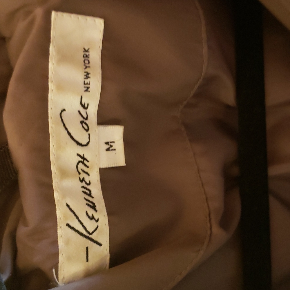 Kenneth Cole Long Down/ Feather Puffer Jacket Women's Size Medium - Picture 4 of 16